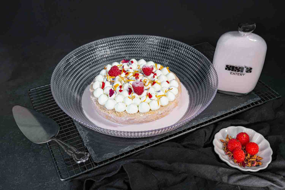 Raspberry Milk cake
