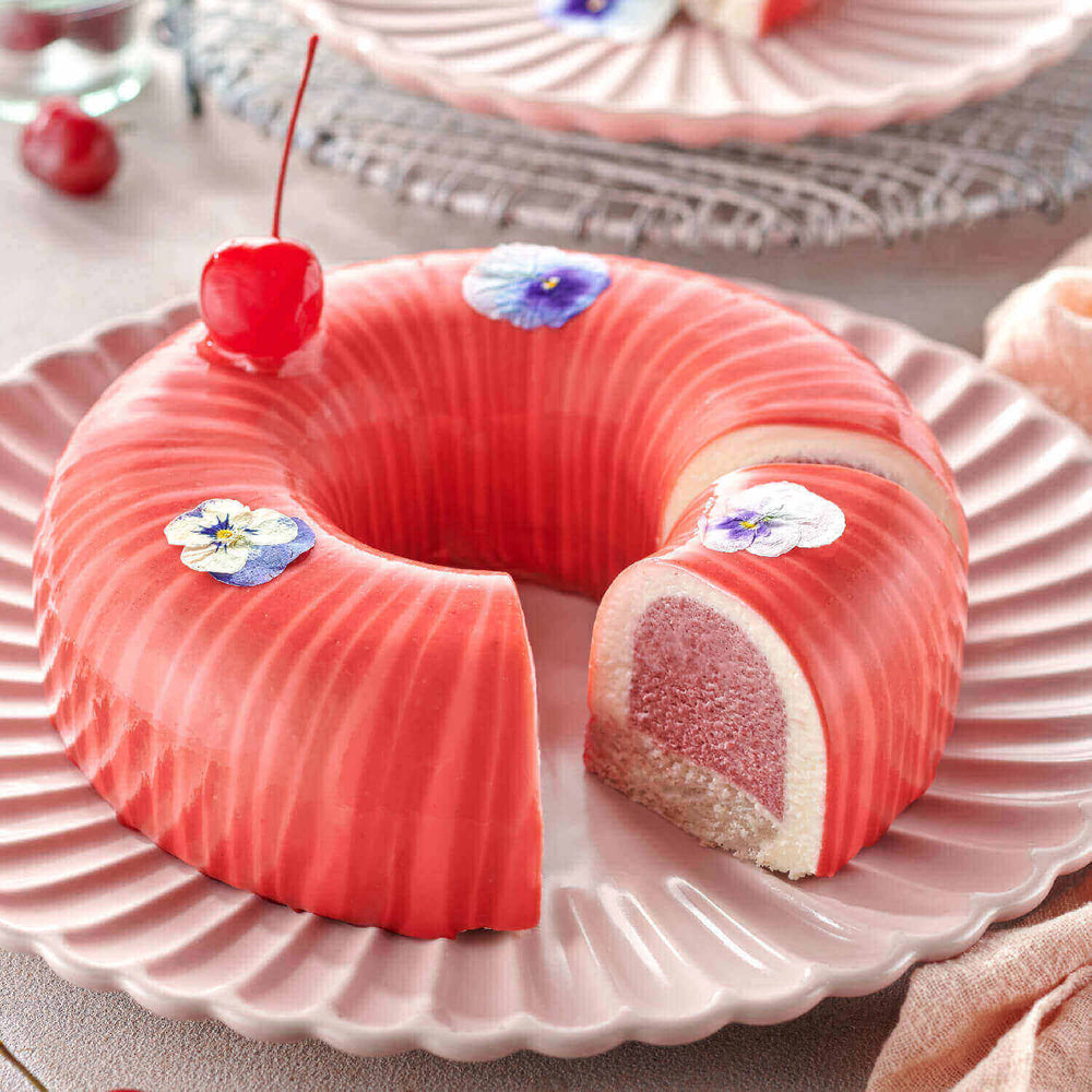 Cherry Mousse Cake