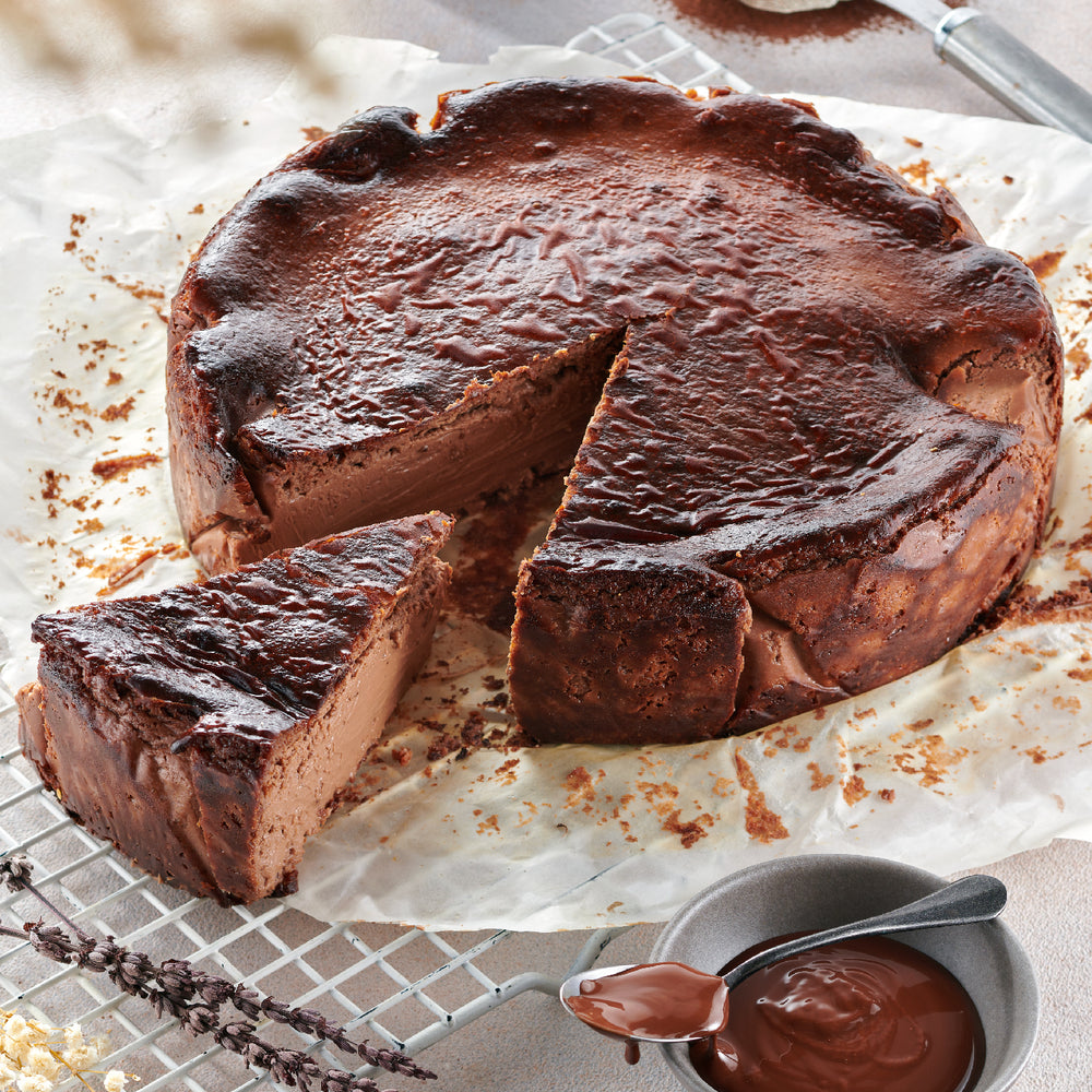 Chocolate San Sebastian Cheesecake